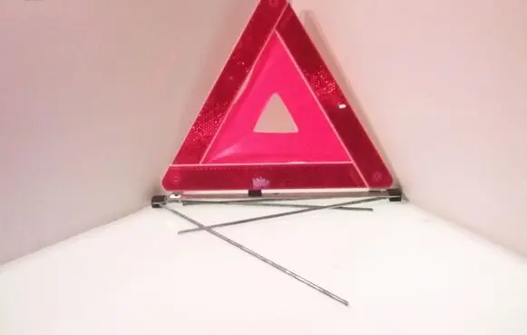 Emergency warning sign