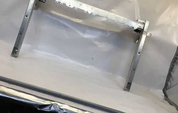Mercedes-Benz EQB Bottom radiator support slam panel 