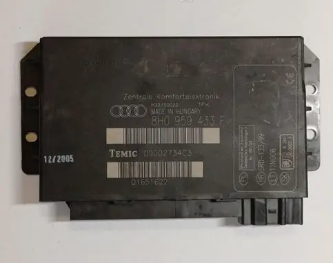 Audi A4 S4 B6 8E 8H Comfort/convenience module 8H0959433F