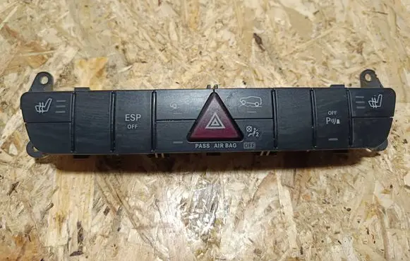 Mercedes-Benz ML W164 Hazard light switch A1648709910 03754749