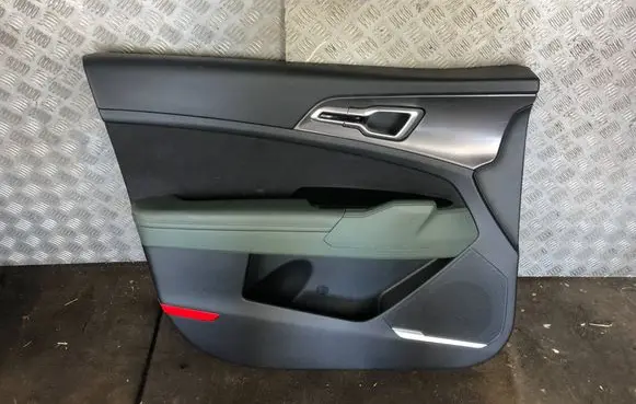 Front door card panel trim