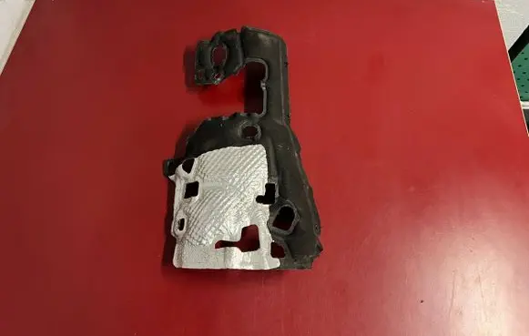 BMW X3 G01 Heat shield in engine bay 8624440 24148624440