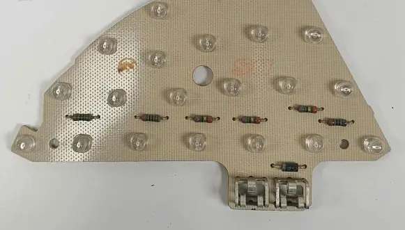 Mercedes-Benz S W220 Tail light bulb cover holder A2208200311