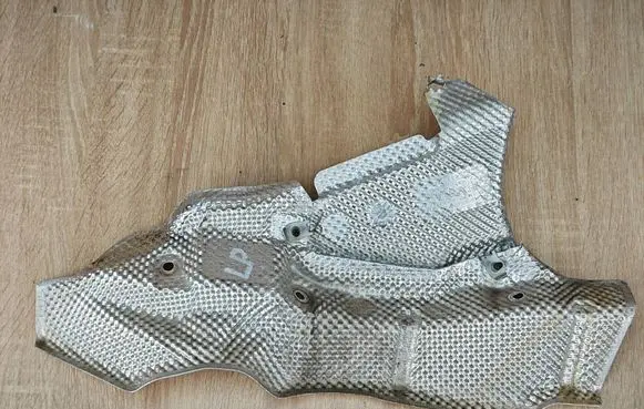 Audi A7 S7 4G Heat shield in engine bay 4G0399299A 4G0399299B