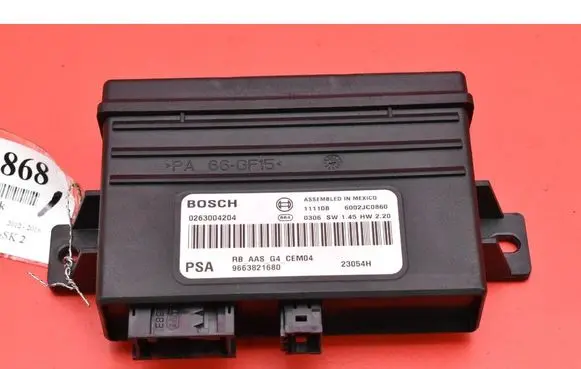 Citroen C3 Picasso Engine control unit/module ECU 9663821680