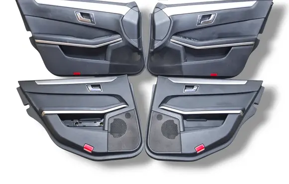 Mercedes-Benz E W212 Door card panel trim set A2127300248 A2127370448 A2127270348