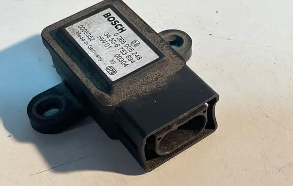 BMW X5 E53 ESP acceleration yaw rate sensor 0265005248 6753694