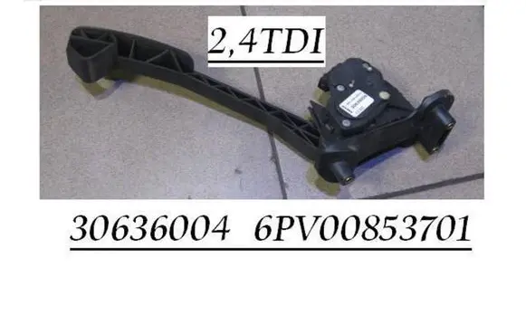 Volvo S60 Accelerator throttle pedal 30636004 6PV00853701
