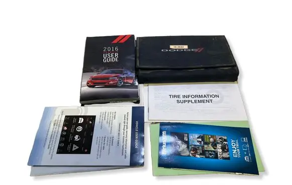 Dodge Charger Owners service history hand book 