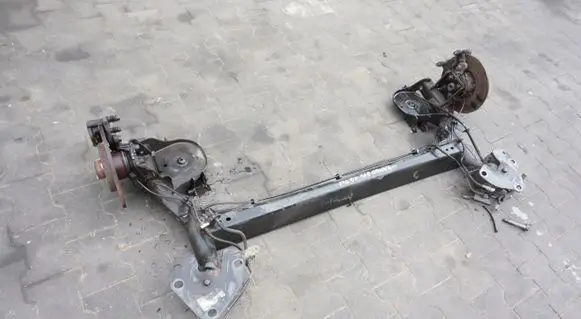 Renault Kangoo II Rear axle beam 