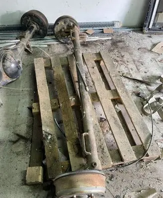 Renault Master II Rear axle beam BELKAMASTERII