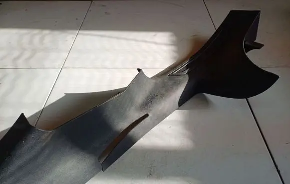 Citroen C5 Front sill trim cover 9655493777