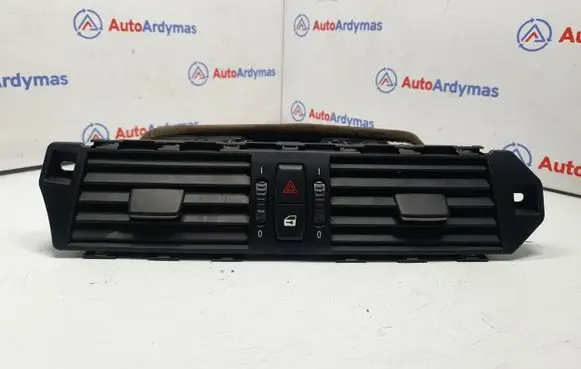 BMW 5 E60 E61 Dash center air vent grill 6910734 64226910734