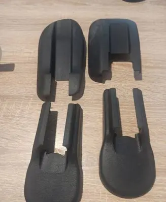 Honda Civic Front driver seat rail trim 