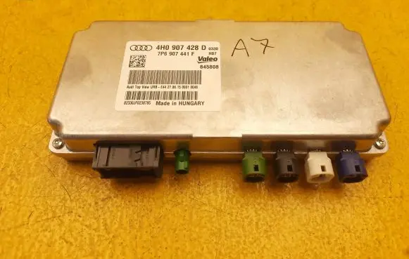 Audi A7 S7 4G Camera control unit module 4H0907428D 7P6907441F