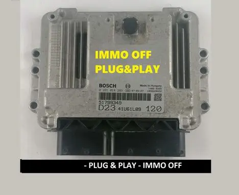 Fiat Ducato Engine control unit/module ECU 51799349 0281014209