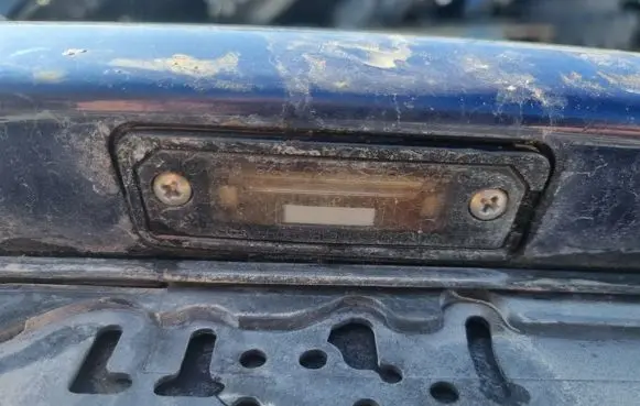 Volkswagen Golf V Number plate light