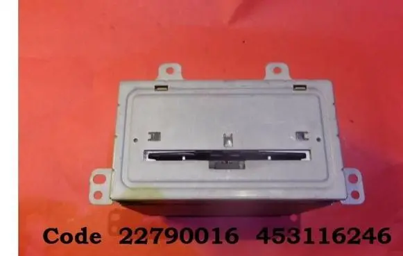 Opel Zafira B Radio/CD/DVD/GPS head unit 22790016 453116246