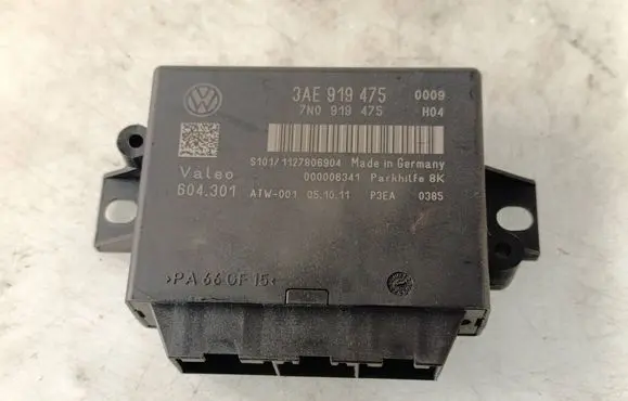 Volkswagen PASSAT B7 Parking PDC control unit/module 3AE919475 7N0919475
