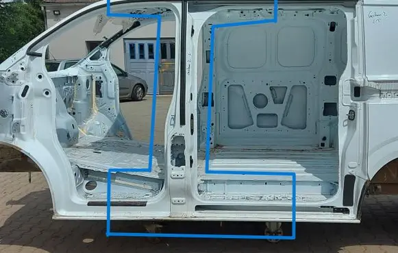 Ford Transit Custom II Pillar (middle) 
