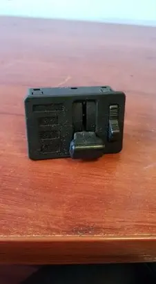 BMW 7 E32 Fog light switch 1369946