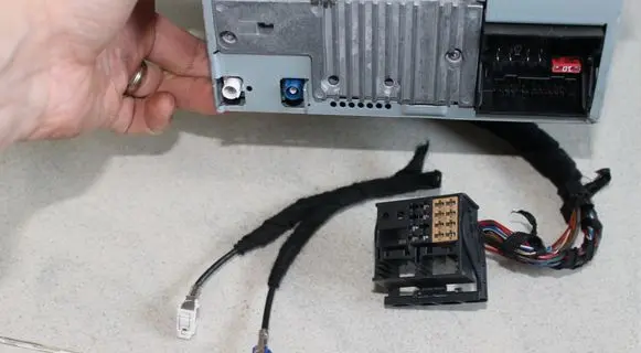 Volkswagen Golf Plus Sound system wiring loom 3B7035444 1K0035191D