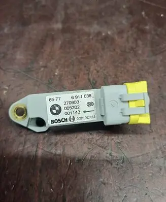 Airbag deployment crash/impact sensor