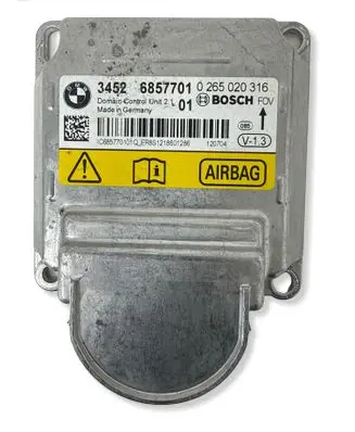 BMW 1 F20 F21 Airbag control unit/module 6857701 0265020316