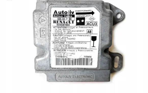 Renault Kangoo III Airbag control unit/module 605044900