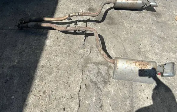 Jaguar XJ X351 Double Muffler 