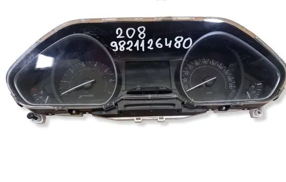 Peugeot 208 I Speedometer (instrument cluster) 9821126480