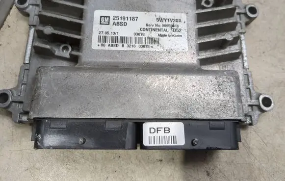 Chevrolet Spark Engine control unit/module 25191187 96958816