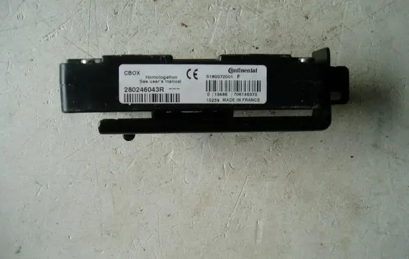 Renault Scenic III - Grand scenic III GPS navigation control unit/module 280246043R S180072001
