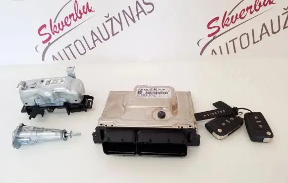Skoda Kamiq Engine ECU kit and lock set 05E907309BN 0261S1063K 2Q0905861A