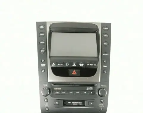 Lexus GS 300 350 430 450H Radio/CD/DVD/GPS head unit 8611130430