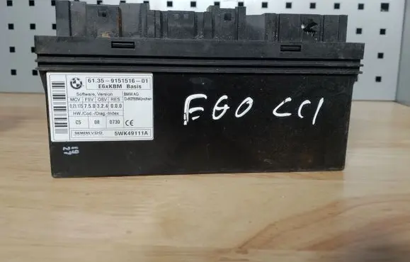 BMW 5 E60 E61 Comfort/convenience module 9151516 6135915151601