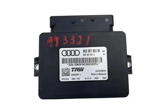 Audi A4 S4 B8 8K Rear brake EMF control unit/module 8K0907801M 8K0907801J