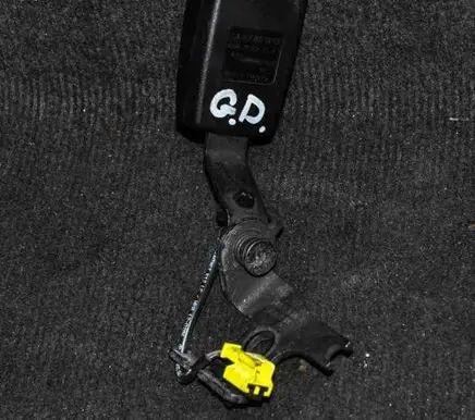 Mercedes-Benz E A207 Rear seatbelt buckle A2078600469