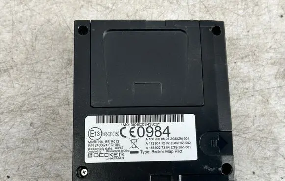 Mercedes-Benz E W212 GPS navigation control unit/module A1729011202 10R0310150 A1669027304