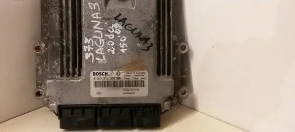 Renault Laguna III Engine ECU kit and lock set 8200726880 8200848407 1039S21451