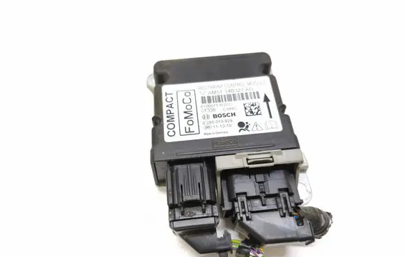 Ford Focus C-MAX Airbag control unit/module AM5T14B321AG 0285010929 6100071312CC