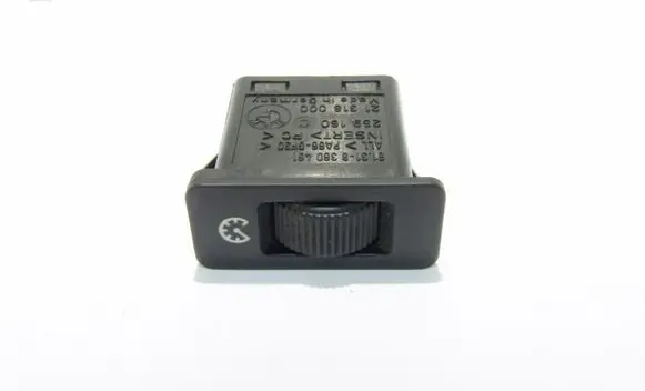 Panel lighting control switch