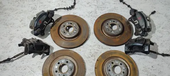 Audi A4 S4 B8 8K Brake discs and calipers set 
