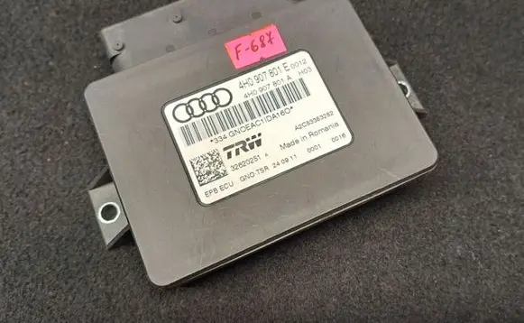 Audi A6 S6 C7 4G Hand brake control module 4H0907801E 4H0907801A