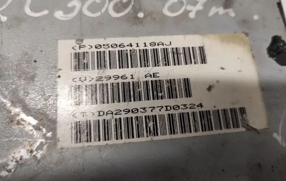 Chrysler 300 - 300C Sound amplifier 05064118AJ 29961AE