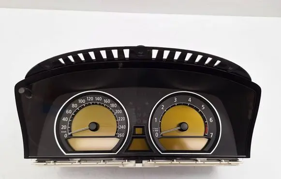 BMW 7 E65 E66 Speedometer (instrument cluster) 62116932039 62119151407 62119129020