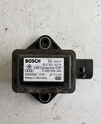 Audi A4 S4 B6 8E 8H ESP acceleration yaw rate sensor 8E0907637A 0265005245