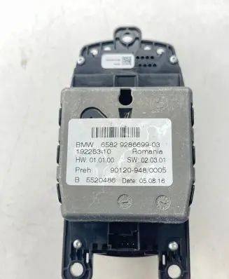 BMW 3 F30 F35 F31 Head unit multimedia control 9286699 5520486 19226310