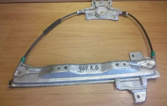 Peugeot 407 Rear window lifting mechanism without motor L9644893780 L994333103