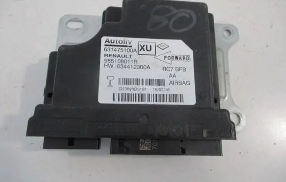 Renault Megane IV Airbag control unit/module 985108011R